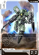 Image for Graze (ST05-009) (Starter Deck 05: Iron Bloom) - Gundam Card Game
