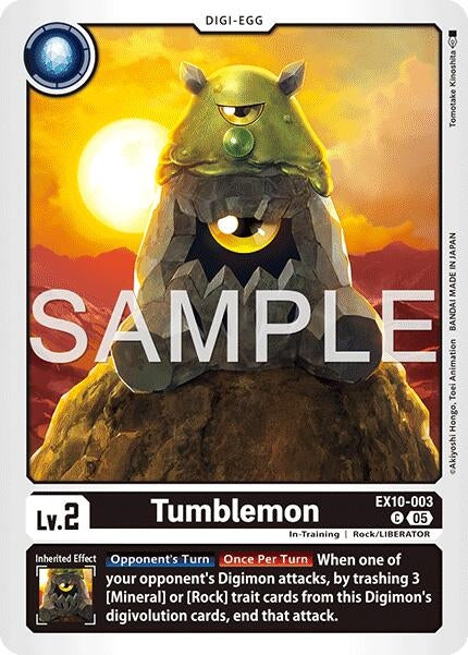 Image for Tumblemon (EX10-003 C) - Digimon Card Game