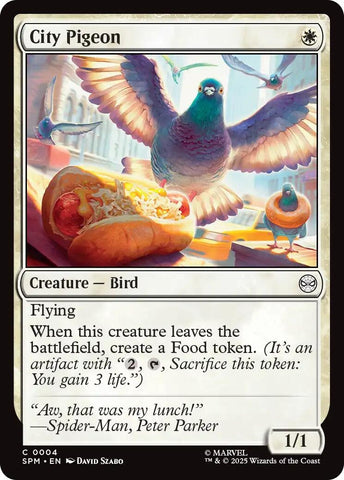 Image for City Pigeon (4) (Marvel's Spider-Man) - Magic: The Gathering