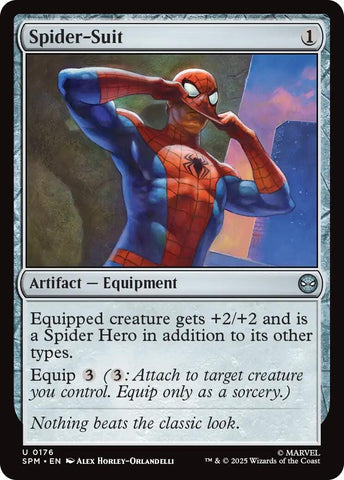Image for Spider-Suit (176) (Marvel's Spider-Man) - Magic: The Gathering