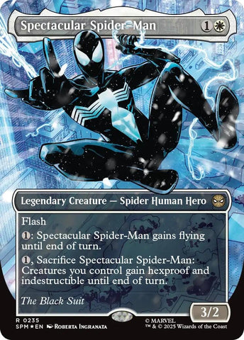 Image for Spectacular Spider-Man (0235) (Borderless) (Textured Foil) (235) (Marvel's Spider-Man) - Magic: The Gathering