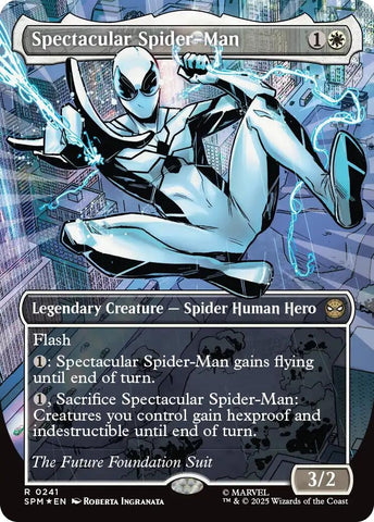 Image for Spectacular Spider-Man (0241) (Borderless) (Textured Foil) (241) (Marvel's Spider-Man) - Magic: The Gathering