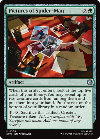 Image for Pictures of Spider-Man (109) (Marvel's Spider-Man) - Magic: The Gathering