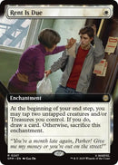 Image for Rent Is Due (Extended Art) (247) (Marvel's Spider-Man) - Magic: The Gathering