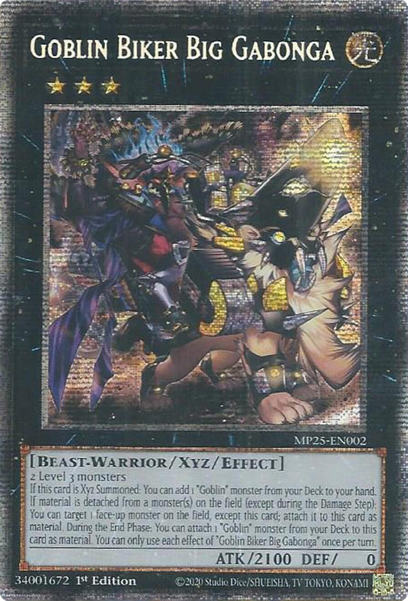Image for Goblin Biker Big Gabonga (MP25-EN002) (2025 Mega-Pack) - YuGiOh