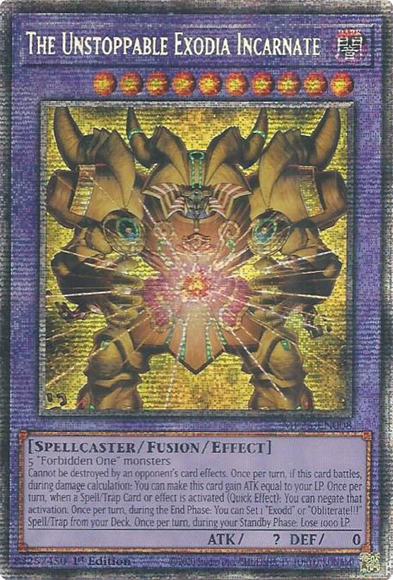 Image for The Unstoppable Exodia Incarnate (MP25-EN008) (2025 Mega-Pack) - YuGiOh