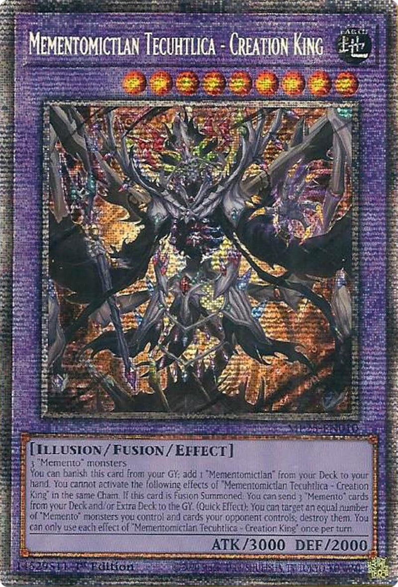 Image for Mementomictlan Tecuhtlica - Creation King (MP25-EN010) (2025 Mega-Pack) - YuGiOh