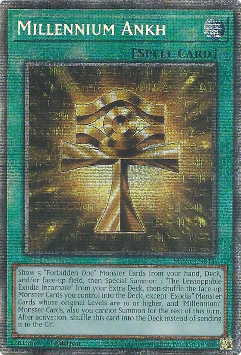 Image for Millennium Ankh (MP25-EN011) (2025 Mega-Pack) - YuGiOh