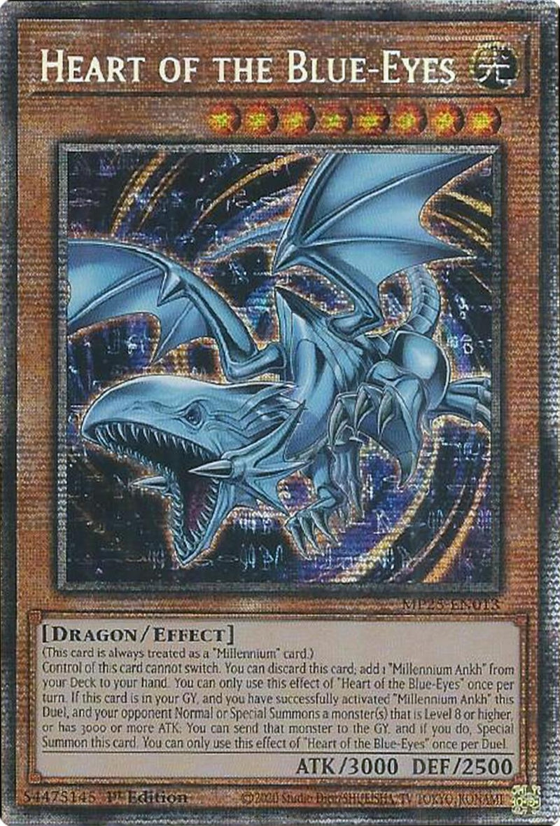 Image for Heart of the Blue-Eyes (MP25-EN013) (2025 Mega-Pack) - YuGiOh