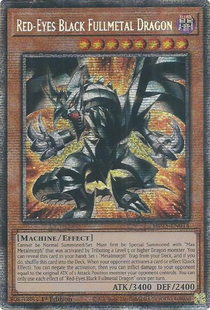 Image for Red-Eyes Black Fullmetal Dragon (MP25-EN014) (2025 Mega-Pack) - YuGiOh