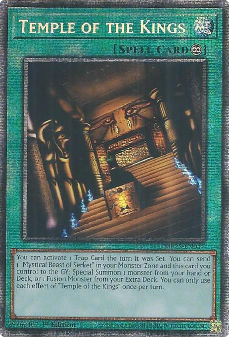 Image for Temple of the Kings (MP25-EN017) (2025 Mega-Pack) - YuGiOh