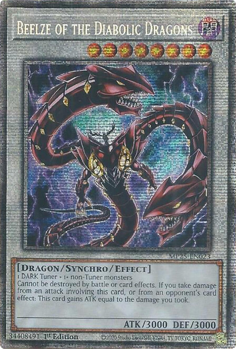Image for Beelze of the Diabolic Dragons (MP25-EN023) (2025 Mega-Pack) - YuGiOh