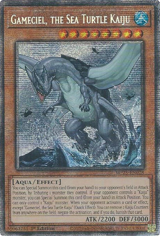 Image for Gameciel, the Sea Turtle Kaiju (MP25-EN028) (2025 Mega-Pack) - YuGiOh
