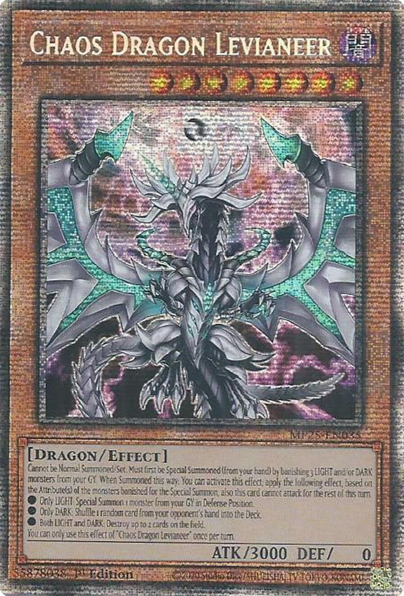 Image for Chaos Dragon Levianeer (MP25-EN035) (2025 Mega-Pack) - YuGiOh
