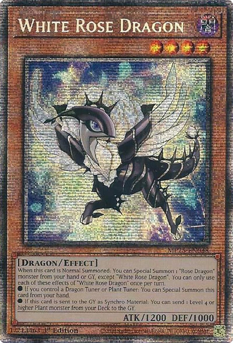 Image for White Rose Dragon (MP25-EN038) (2025 Mega-Pack) - YuGiOh
