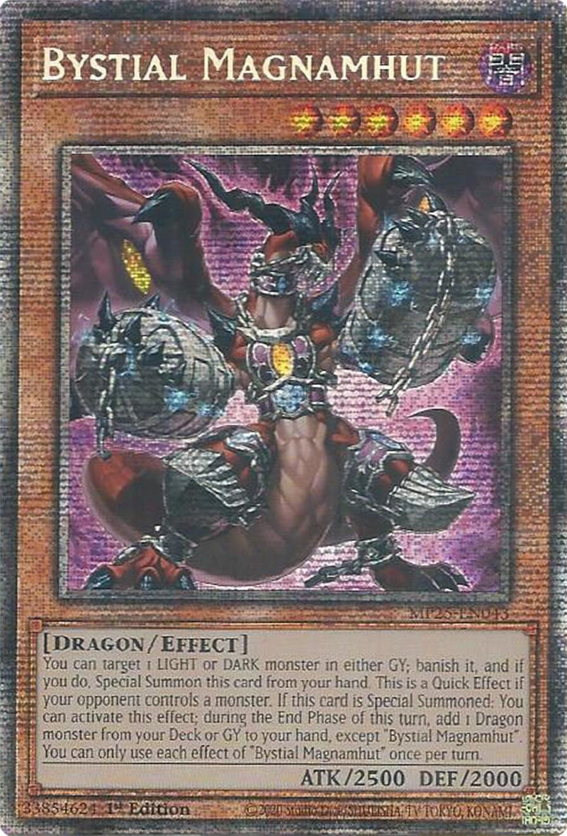 Image for Bystial Magnamhut (MP25-EN043) (2025 Mega-Pack) - YuGiOh