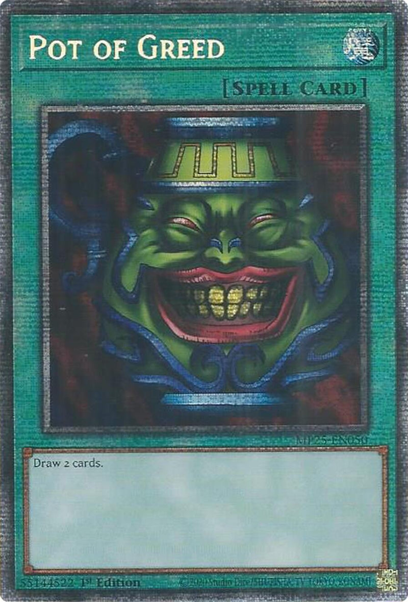Image for Pot of Greed (MP25-EN050) (2025 Mega-Pack) - YuGiOh