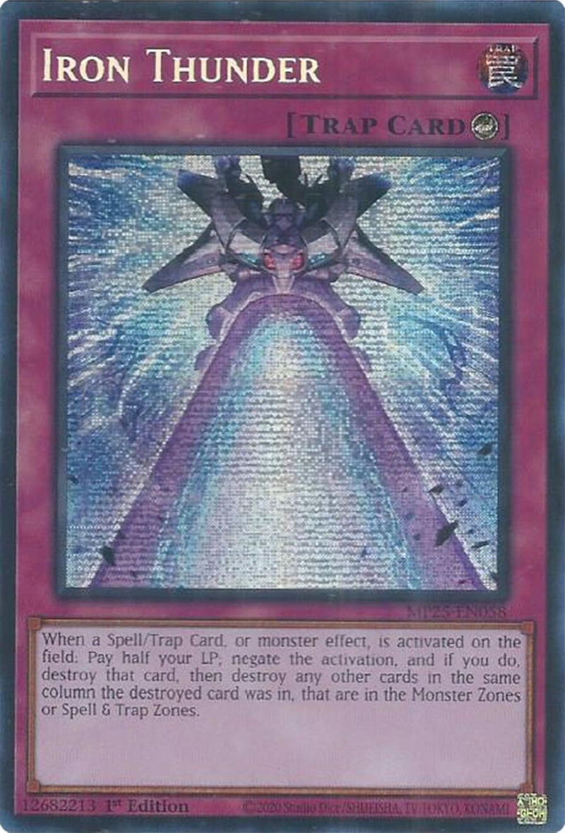 Image for Iron Thunder (MP25-EN058) (2025 Mega-Pack) - YuGiOh