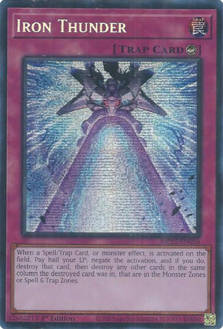 Image for Iron Thunder (MP25-EN058) (2025 Mega-Pack) - YuGiOh