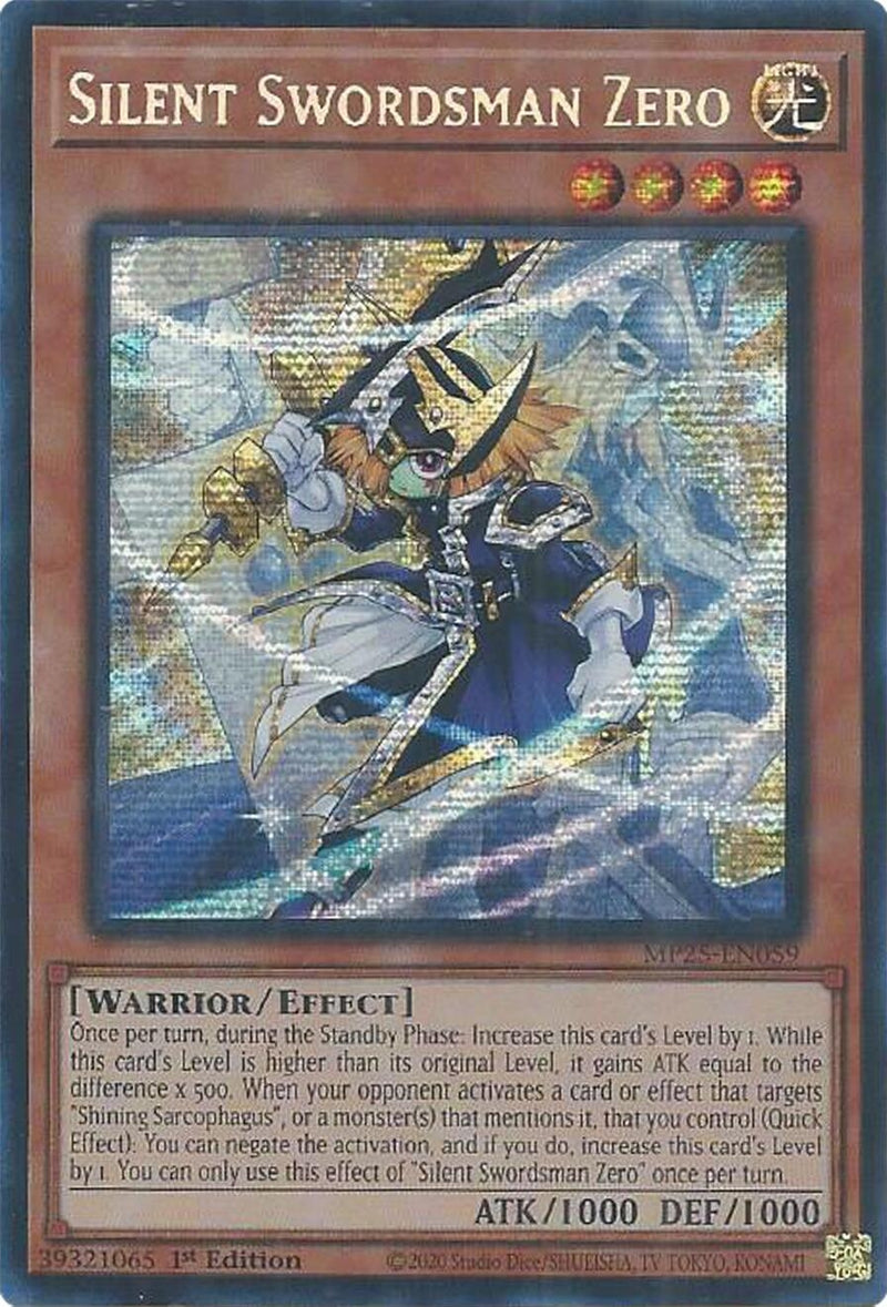 Image for Silent Swordsman Zero (MP25-EN059) (2025 Mega-Pack) - YuGiOh