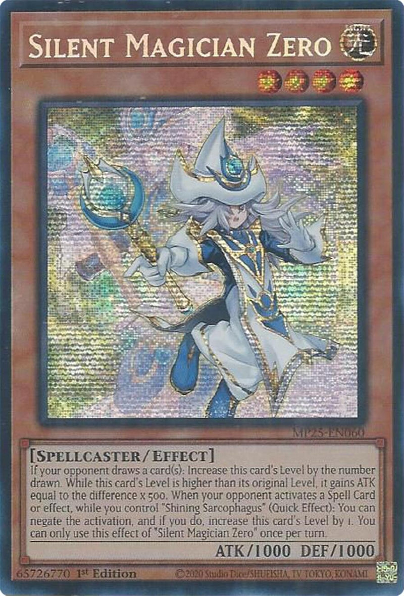 Image for Silent Magician Zero (MP25-EN060) (2025 Mega-Pack) - YuGiOh