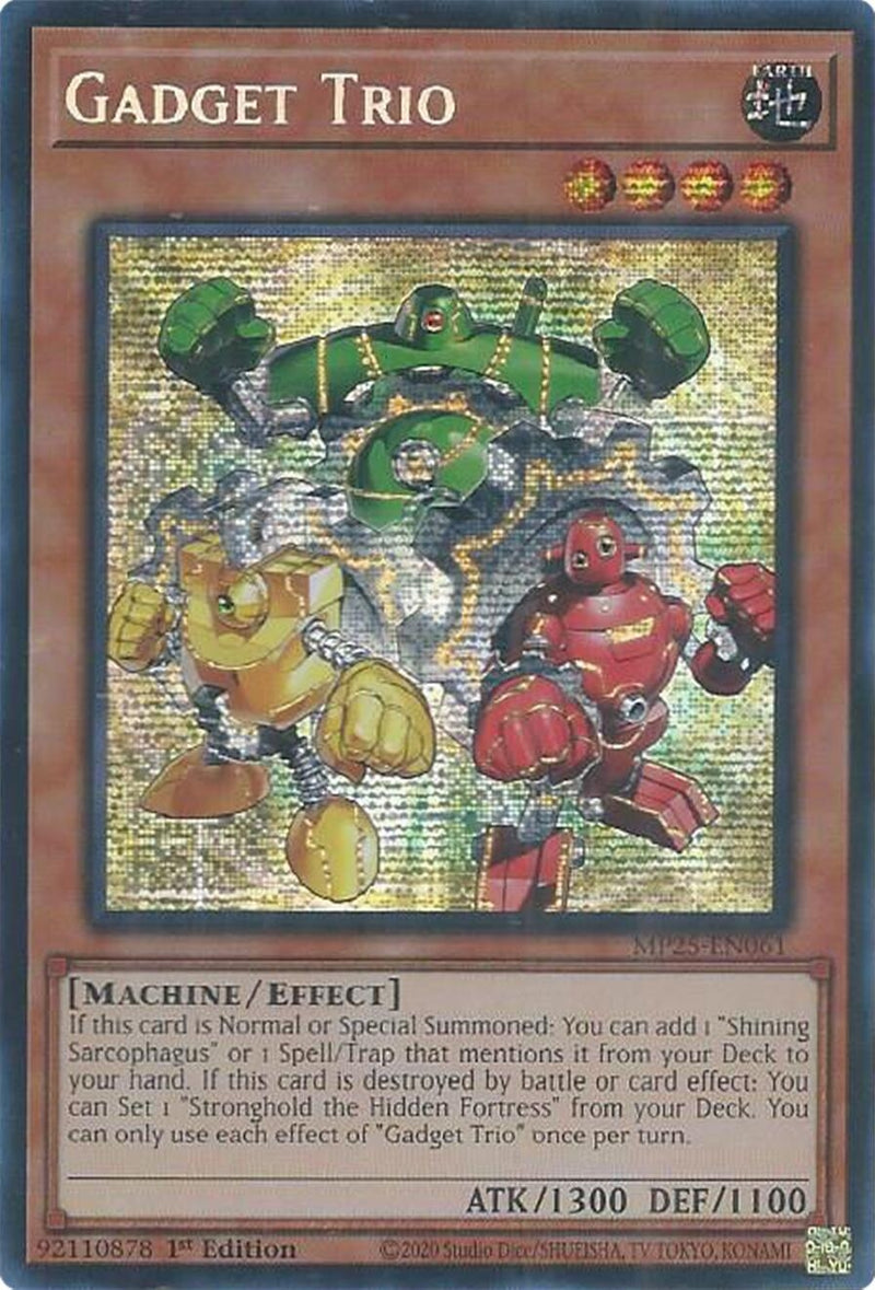 Image for Gadget Trio (MP25-EN061) (2025 Mega-Pack) - YuGiOh