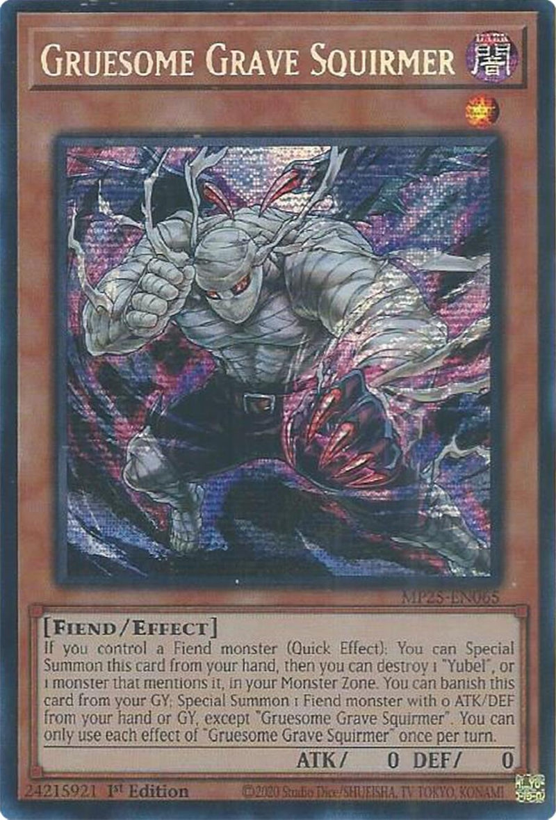Image for Gruesome Grave Squirmer (MP25-EN065) (2025 Mega-Pack) - YuGiOh