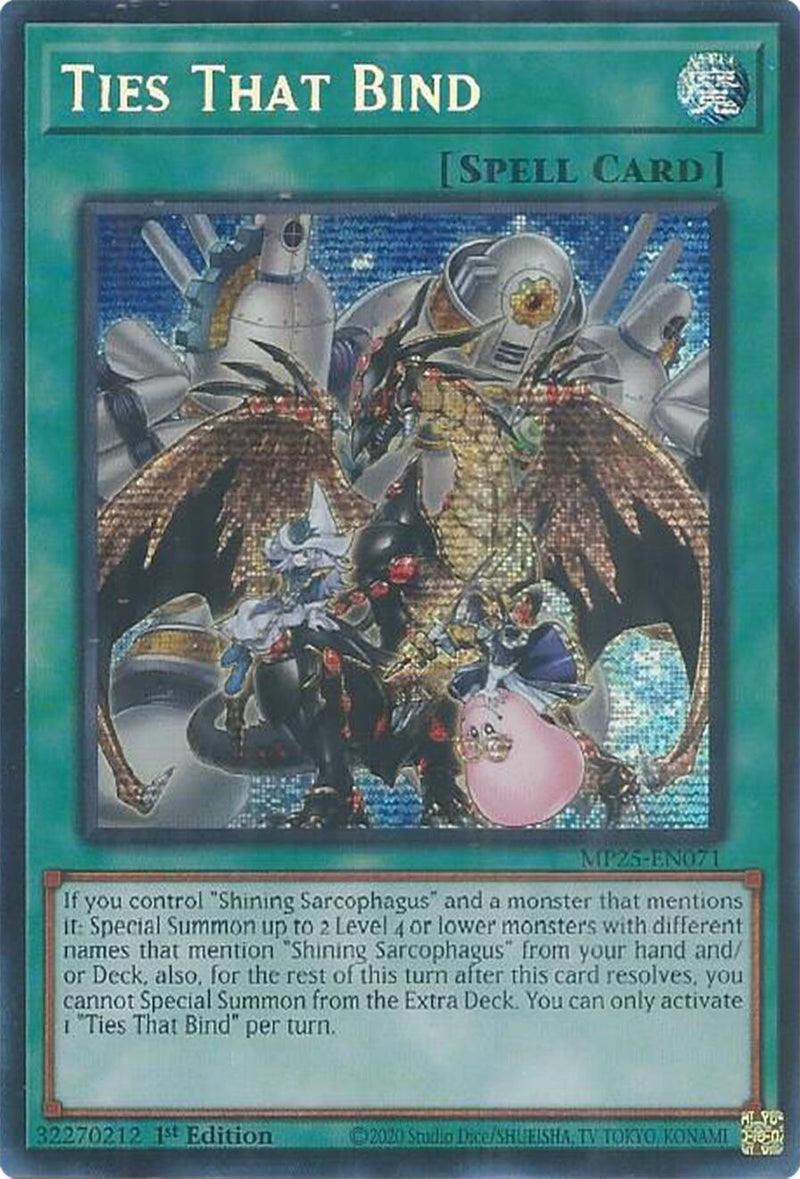 Image for Ties That Bind (MP25-EN071) (2025 Mega-Pack) - YuGiOh
