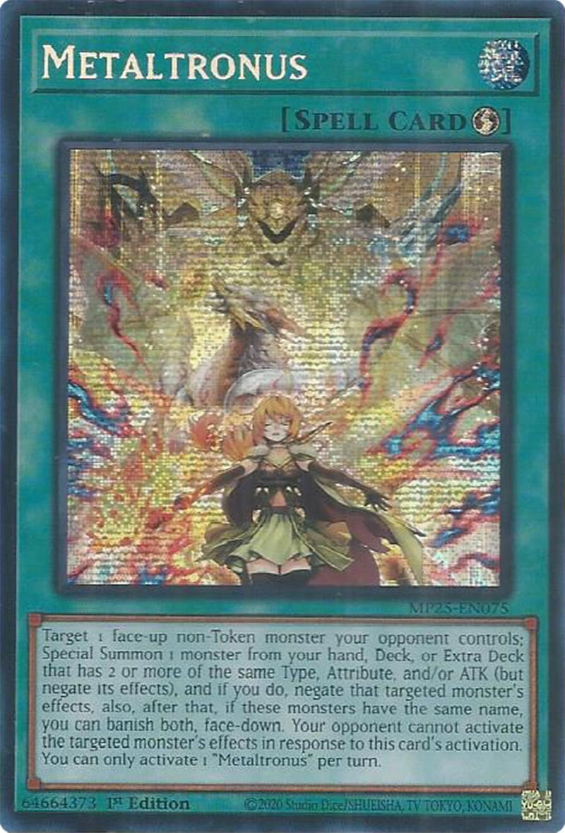 Image for Metaltronus (MP25-EN075) (2025 Mega-Pack) - YuGiOh