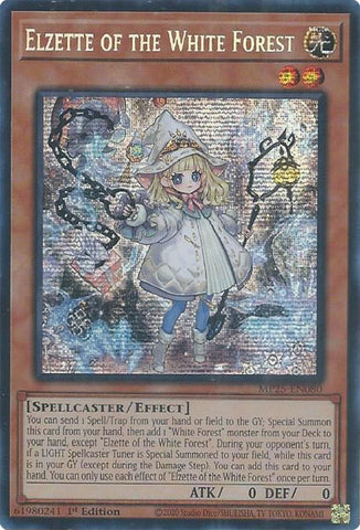 Image for Elzette of the White Forest (MP25-EN080) (2025 Mega-Pack) - YuGiOh