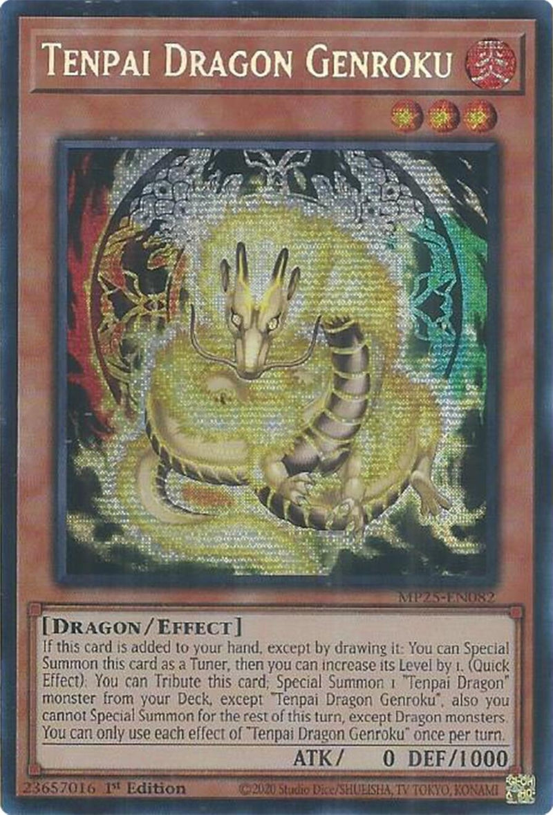 Image for Tenpai Dragon Genroku (MP25-EN082) (2025 Mega-Pack) - YuGiOh