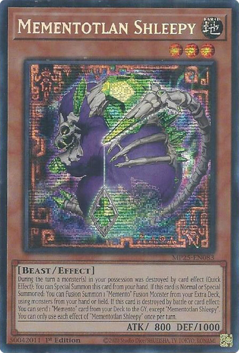 Image for Mementotlan Shleepy (MP25-EN083) (2025 Mega-Pack) - YuGiOh