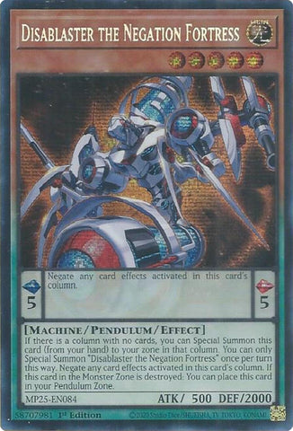 Image for Disablaster the Negation Fortress (MP25-EN084) (2025 Mega-Pack) - YuGiOh