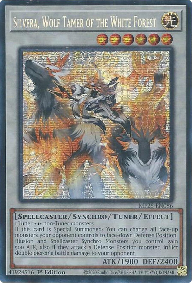 Image for Silvera, Wolf Tamer of the White Forest (MP25-EN086) (2025 Mega-Pack) - YuGiOh