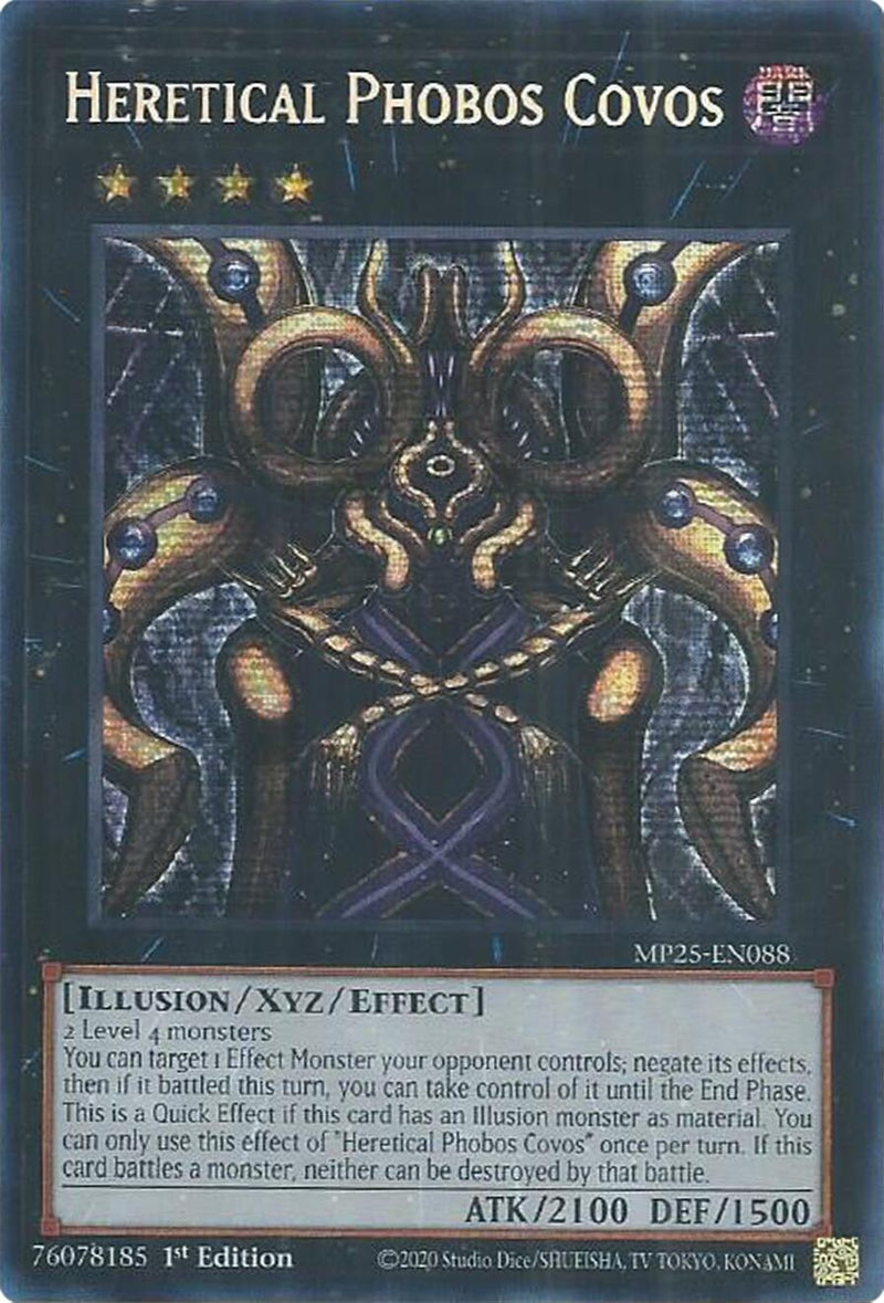 Image for Heretical Phobos Covos (MP25-EN088) (2025 Mega-Pack) - YuGiOh