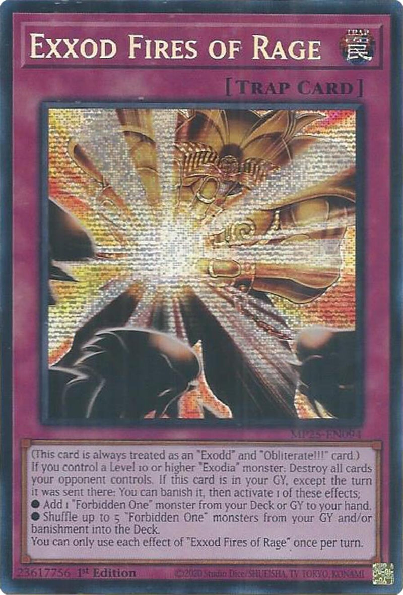 Image for Exxod Fires of Rage (MP25-EN094) (2025 Mega-Pack) - YuGiOh