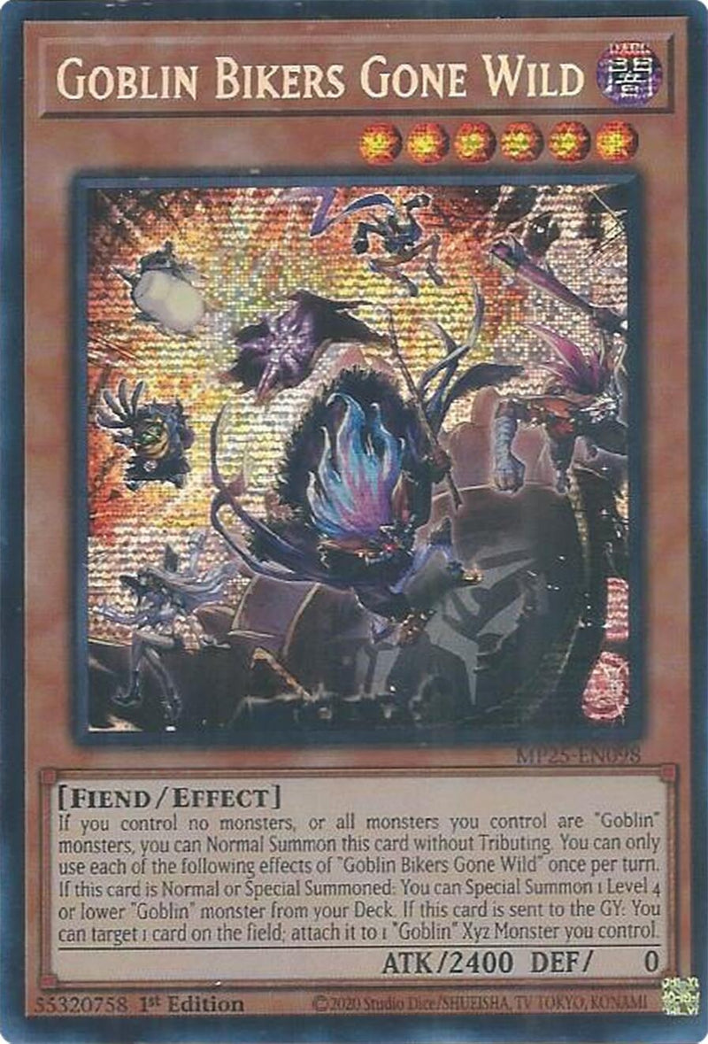 Image for Goblin Bikers Gone Wild (MP25-EN098) (2025 Mega-Pack) - YuGiOh