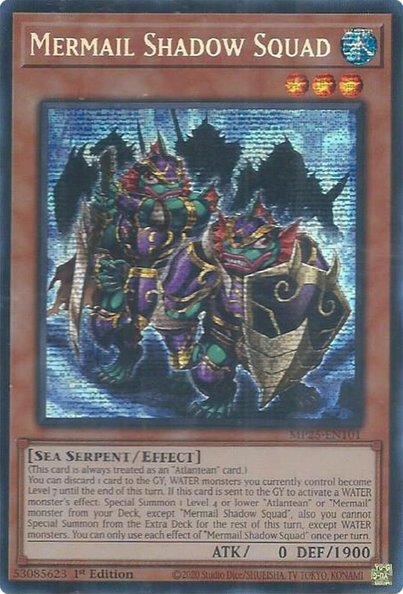 Image for Mermail Shadow Squad (MP25-EN101) (2025 Mega-Pack) - YuGiOh