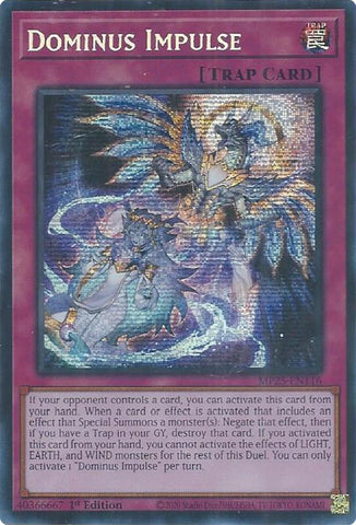 Image for Dominus Impulse (MP25-EN116) (2025 Mega-Pack) - YuGiOh