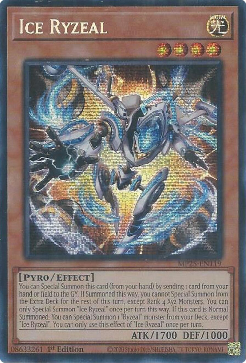 Image for Ice Ryzeal (MP25-EN119) (2025 Mega-Pack) - YuGiOh
