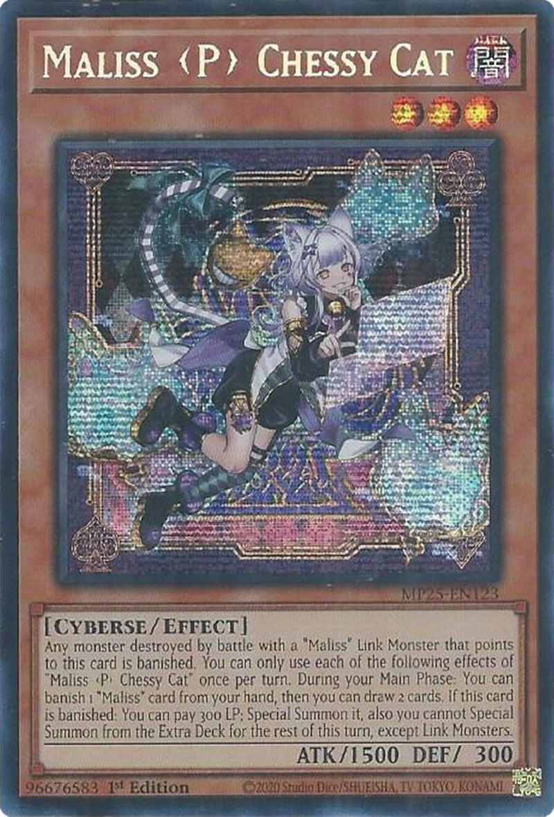 Image for Maliss P Chessy Cat (MP25-EN123) (2025 Mega-Pack) - YuGiOh