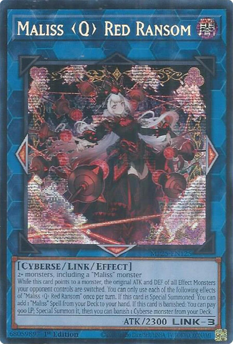 Image for Maliss Q Red Ransom (MP25-EN125) (2025 Mega-Pack) - YuGiOh