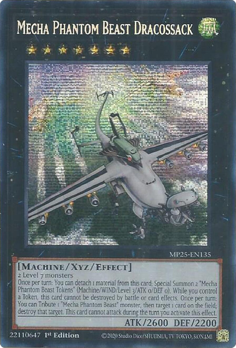 Image for Mecha Phantom Beast Dracossack (MP25-EN135) (2025 Mega-Pack) - YuGiOh