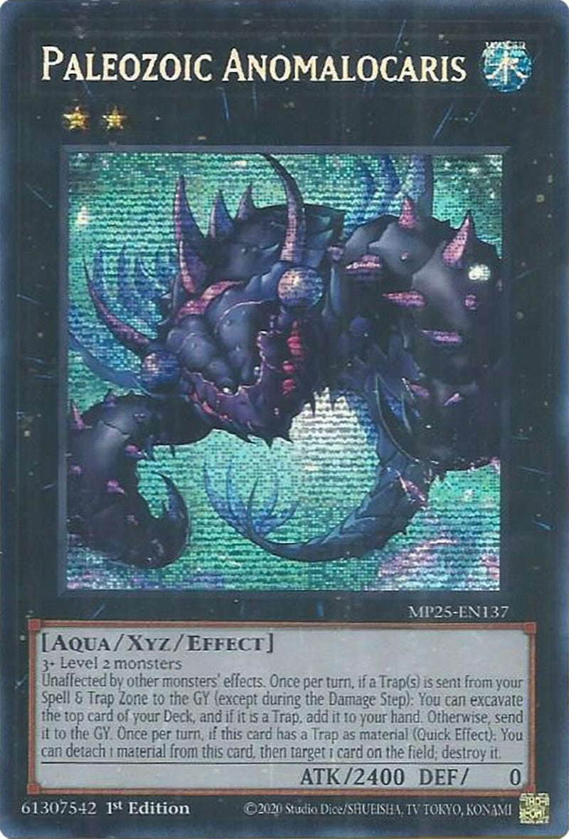 Image for Paleozoic Anomalocaris (MP25-EN137) (2025 Mega-Pack) - YuGiOh