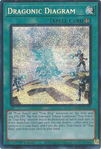 Image for Dragonic Diagram (MP25-EN139) (2025 Mega-Pack) - YuGiOh