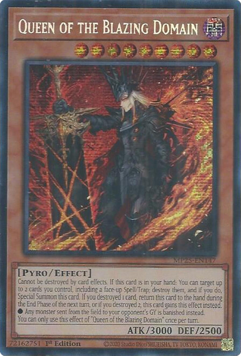 Image for Queen of the Blazing Domain (MP25-EN147) (2025 Mega-Pack) - YuGiOh