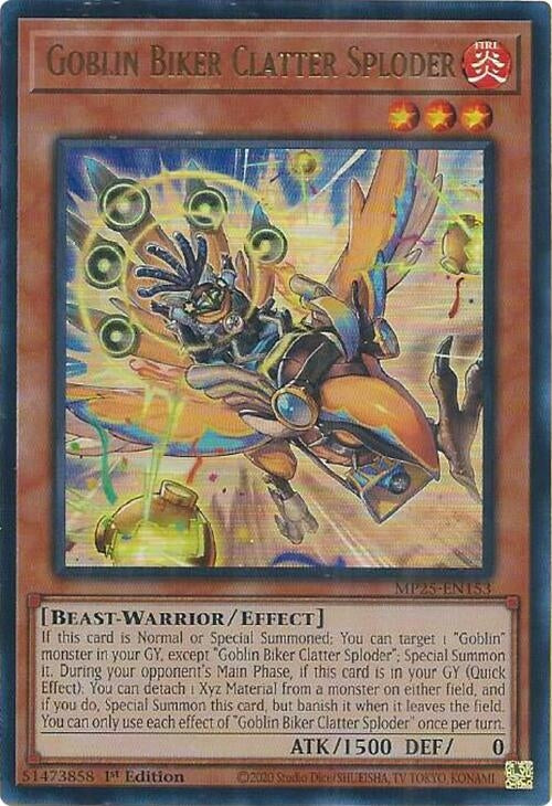 Image for Goblin Biker Clatter Sploder (MP25-EN153) (2025 Mega-Pack) - YuGiOh