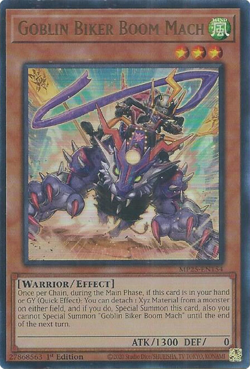 Image for Goblin Biker Boom Mach (MP25-EN154) (2025 Mega-Pack) - YuGiOh
