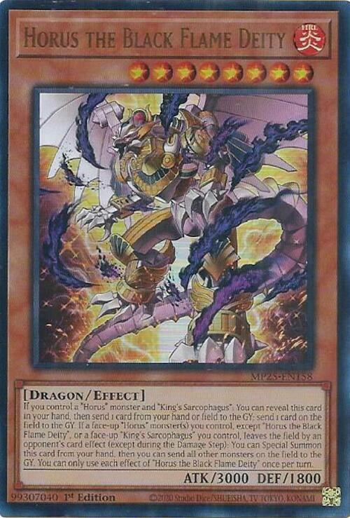 Image for Horus the Black Flame Deity (MP25-EN158) (2025 Mega-Pack) - YuGiOh
