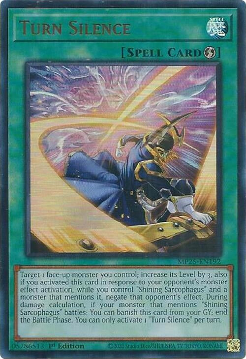 Image for Turn Silence (MP25-EN192) (2025 Mega-Pack) - YuGiOh